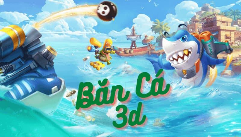 Minh họa game bắn cá có mặt tại cổng game Ban ca 3-D