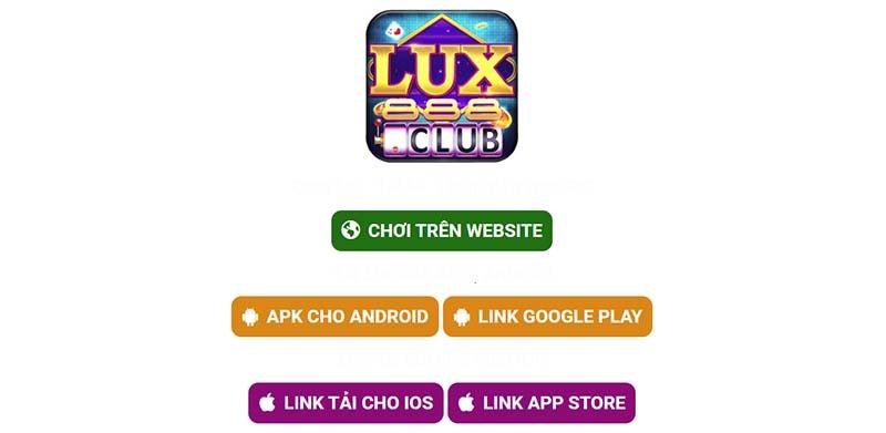 Link tải Lux888 mới nhất 2022